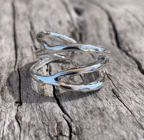 Bronze Adjustable Branch Ring