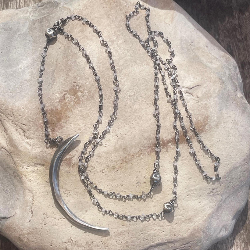 Artisan Jewelry with Herkimer Diamonds by Beehive Jewelry